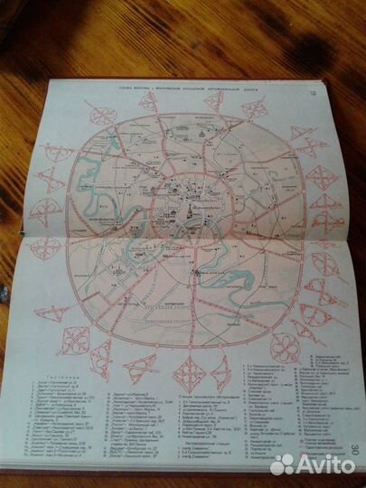 Карты СССР Москвы и Подмосковья
