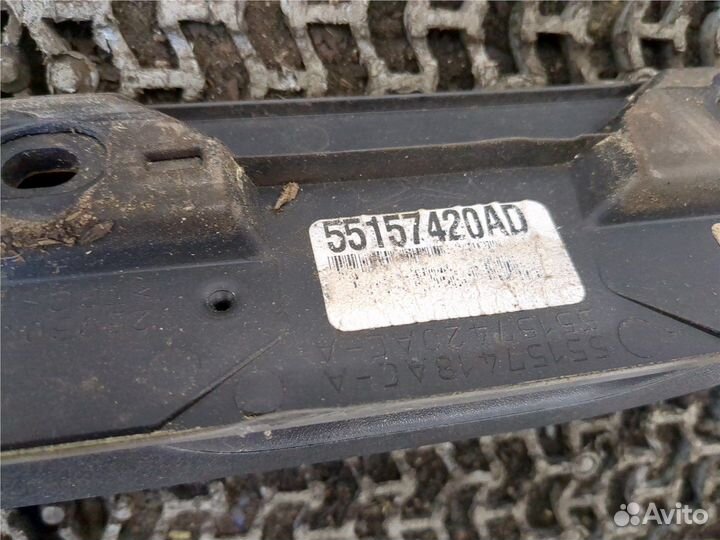 Рейлинг на крышу (одиночка) Jeep Liberty, 2008