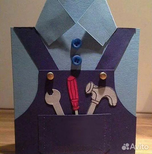 Поделки / открытки на 23 февраля