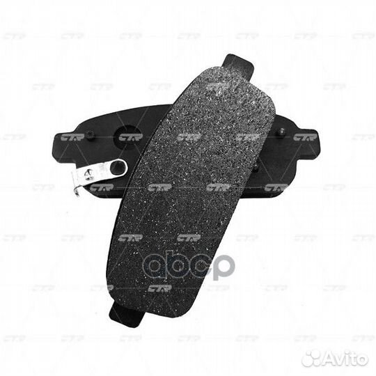 Ckkd-22 Колодки тормозные дисковые зад GK