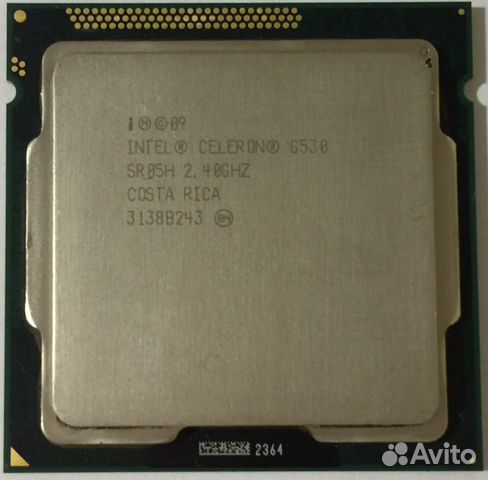 Процессор Intel Celeron G530 2,4 GHz