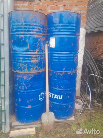 Бочка металлическая бу 200л