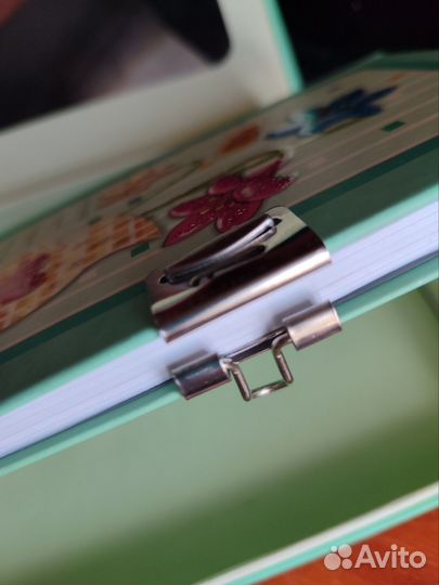 Блокнот детский с замочком в коробочке