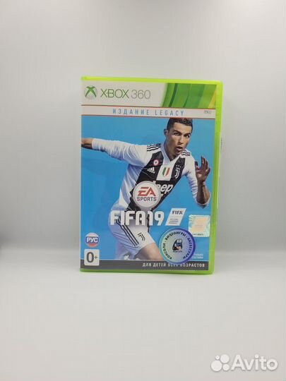 FIFA 19 xbox 360 (б/у, рус.)