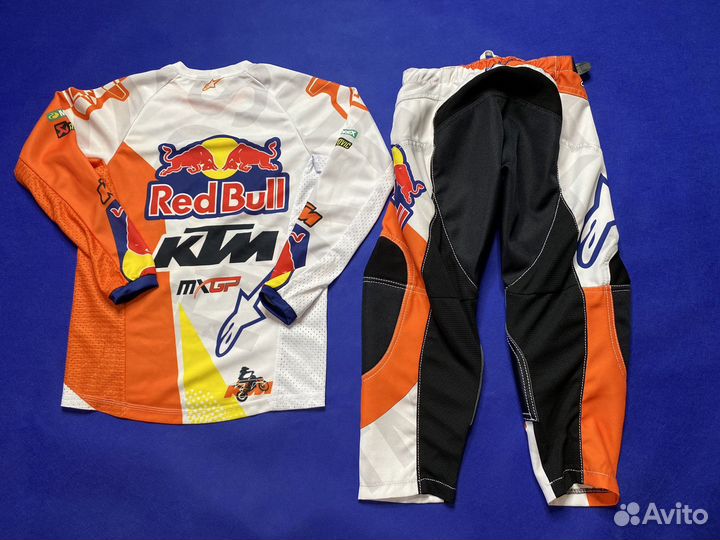 Экипировка для мотокросса Red bull ктм детская