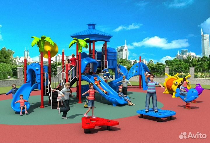 Детская игровая площадка уличная