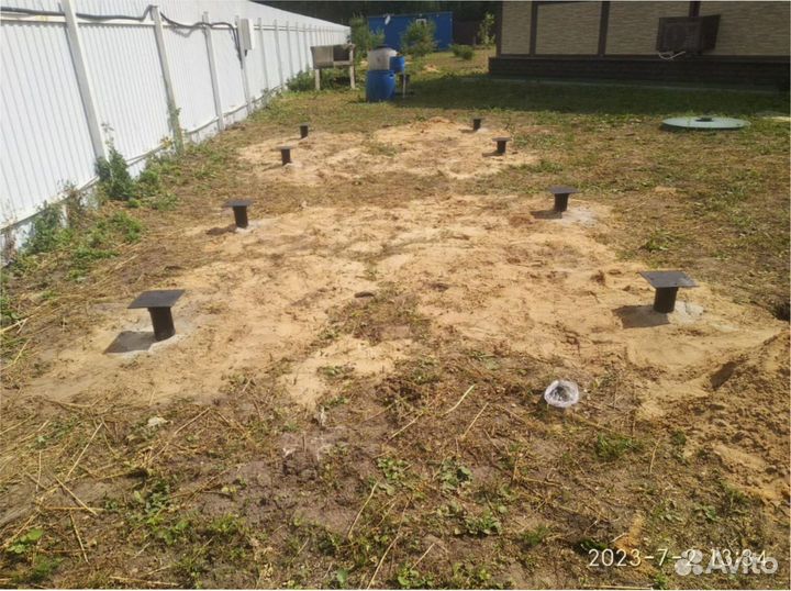 Винтовые сваи под ключ + монтаж