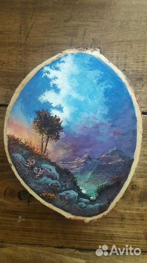 Картина на спиле 