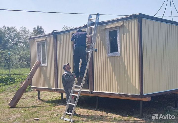 Бытовка вагонка для дачи с доставкой