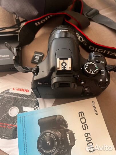 Зеркальный фотоаппарат canon eos 600d