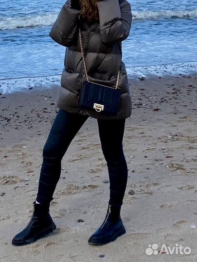 Пуховик женский снежная королева 46