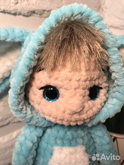 Пупс в кигуруми Зайки