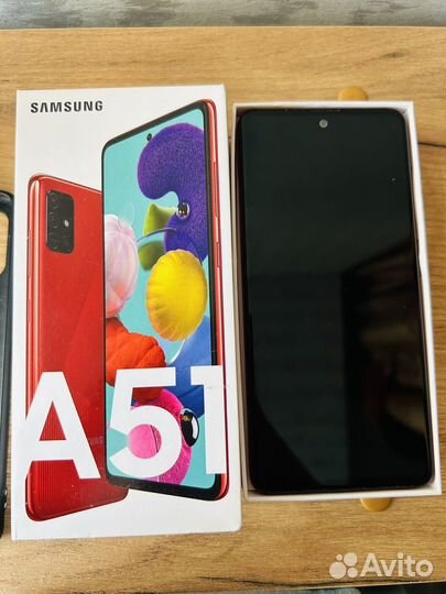 Смартфон Samsung Galaxy A51 4/64GB красный