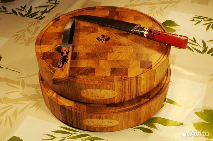 Торцевая разделочная доска