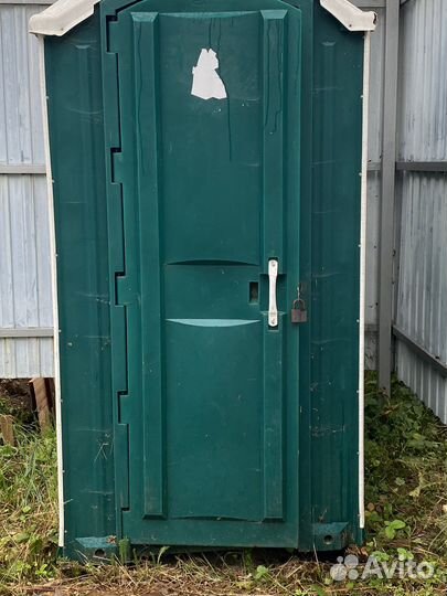 Уличный туалет пластиковый бу