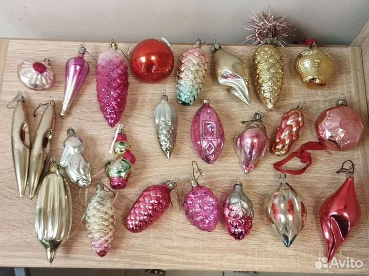 Елочные игрушки СССР