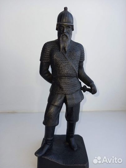 Скульптура ермак, Касли 1957г. Клеймо