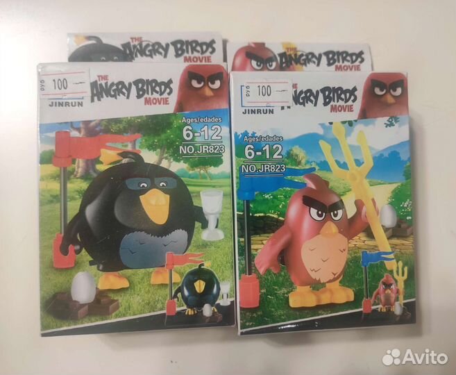 Angry Birds sweet box и happy meal