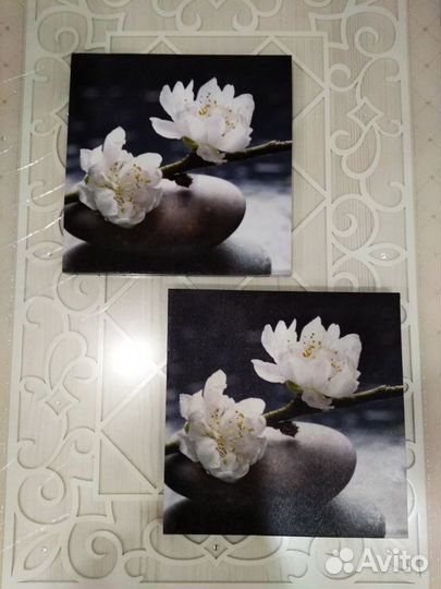 Интерьерные красивые картинки (4шт)