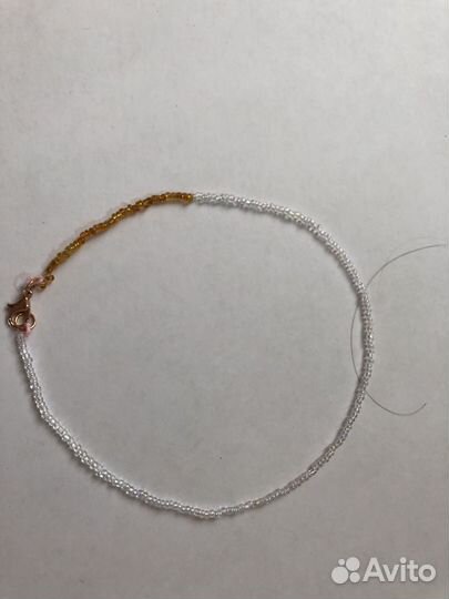 Чокер из бисера