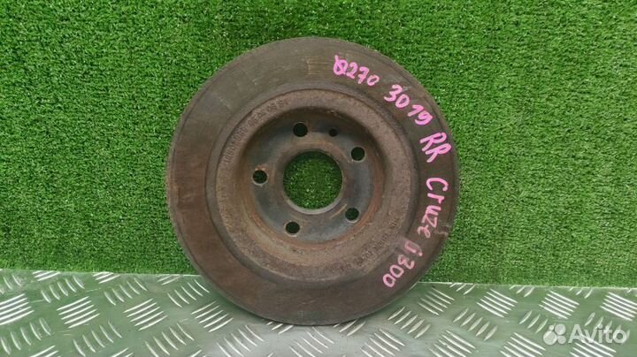 Диск тормозной Chevrolet Cruze Задний