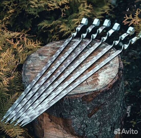 Шампуры для люля-кебаб / Ширина стали 20 мм