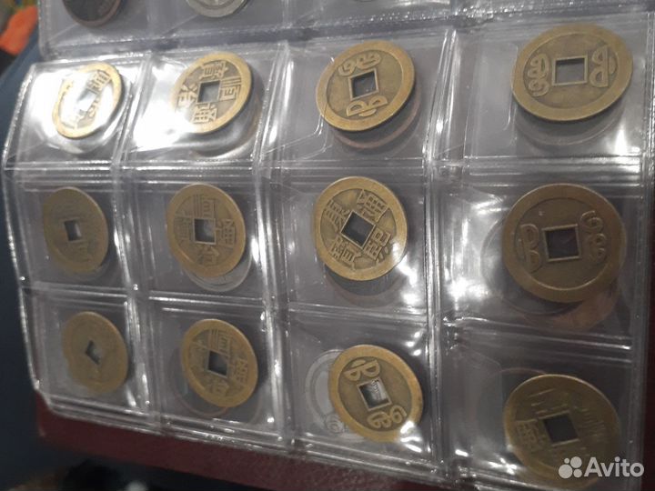 Монетки китайские фен-шуй