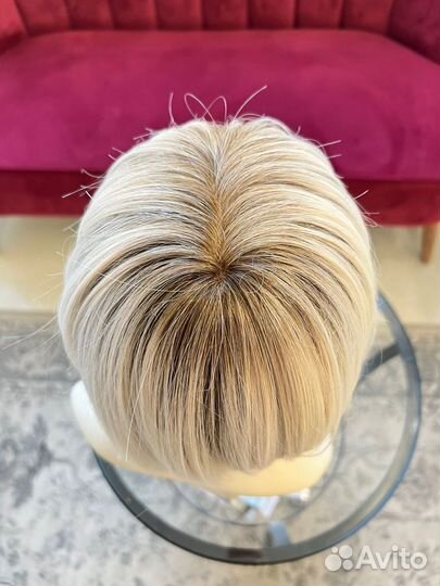 Искусственный парик из термоволокна Sing Mono Part