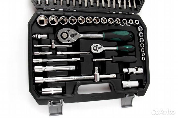 Набор инструментов 78 предметов с трещоткой