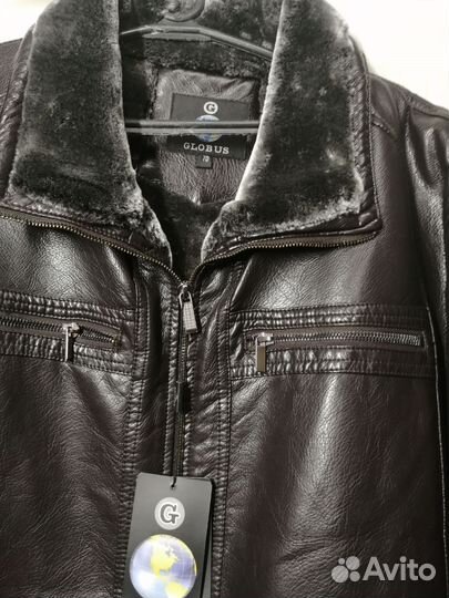 Мужская куртка, экокожа. Новая 70р