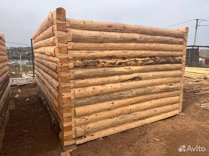 Сруб для бани 3х4