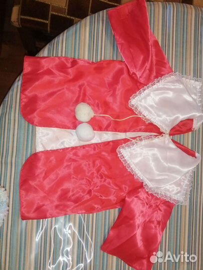 Новогодний костюм для мальчика зайчика