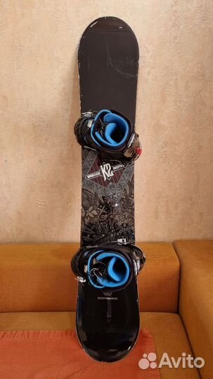Сноуборд, крепления, ботинки (комплект мужской)