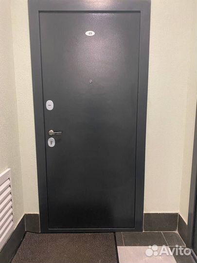 Дверь входная металлическая от застройщика