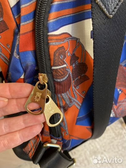 Рюкзак Nano de la rosa ткань/кожа