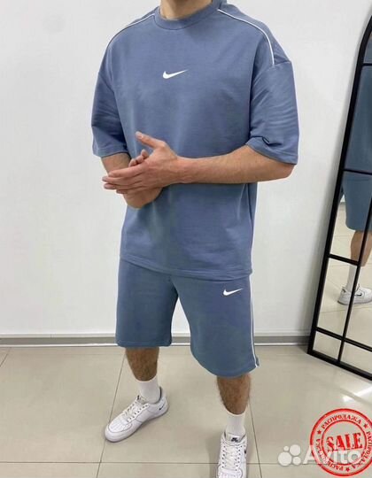 Спортивный костюм nike (футболка+шорты)
