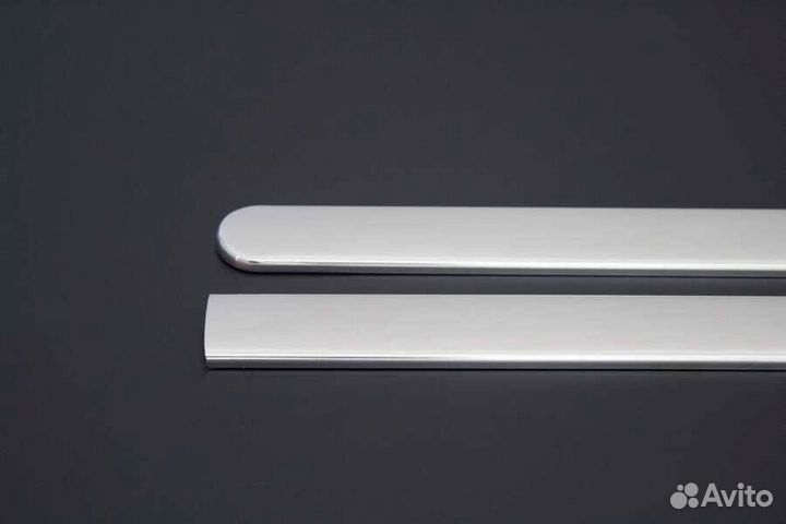 Молдинги дверей Opel Corsa C 2000-2006 (нерж.)