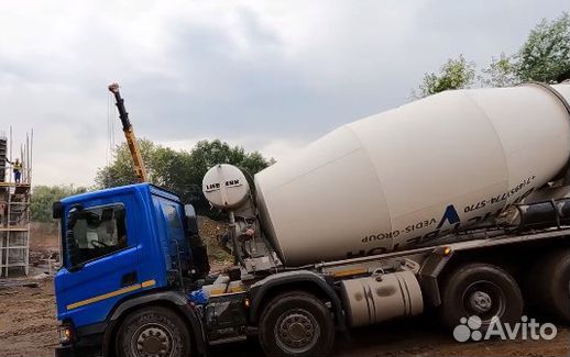 Бетон М100. Доставка