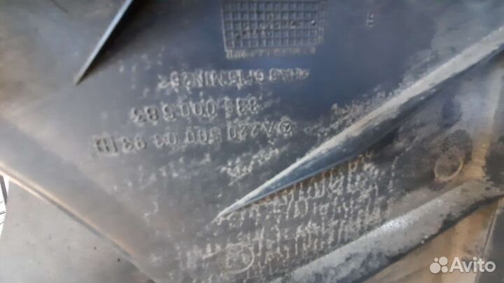 Вентилятор охлаждения на mercedes w220 3.2 cdi