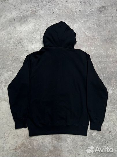 Yohji Yamamoto x New Era Hoodie Black Вышитый