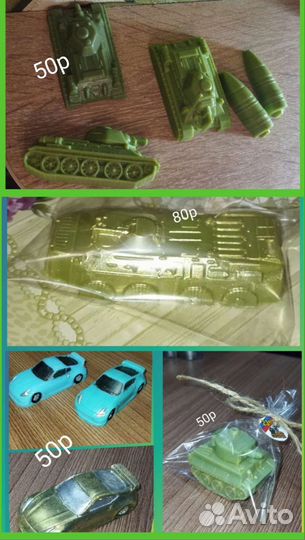 Мыло ручной работы. Мужские наборы