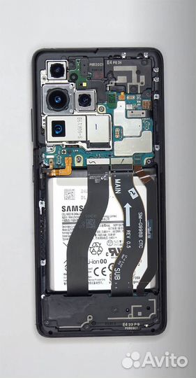 Samsung. Замена дисплея и дисплейного модуля