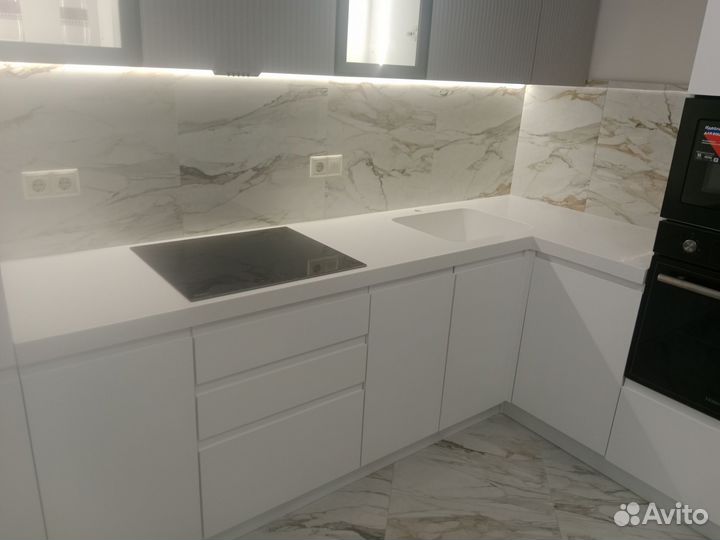 Изготовление столешниц, подоконников, ресепшн. Рем