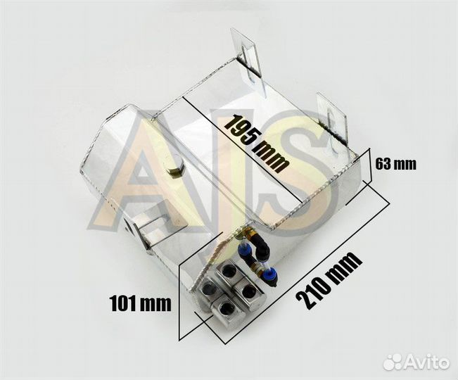 Маслосборник квадратный плоский