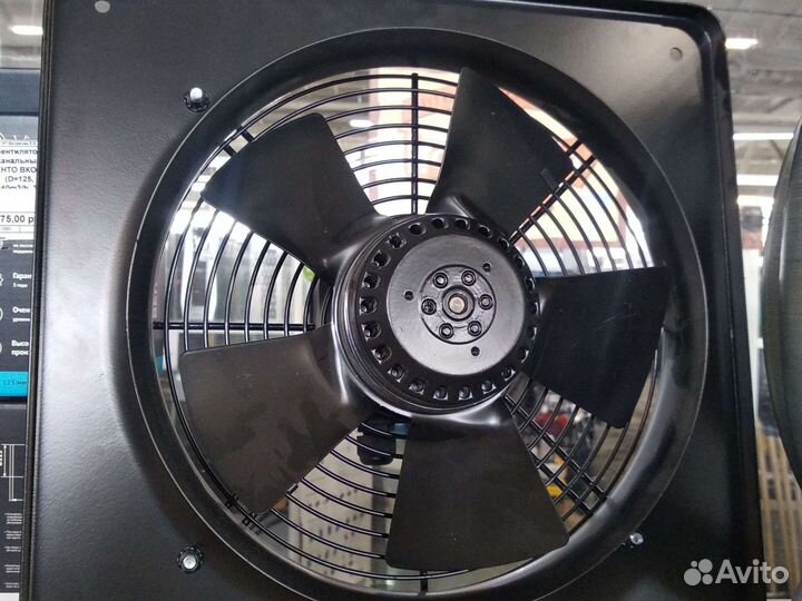 Вентилятор вытяжной канальный