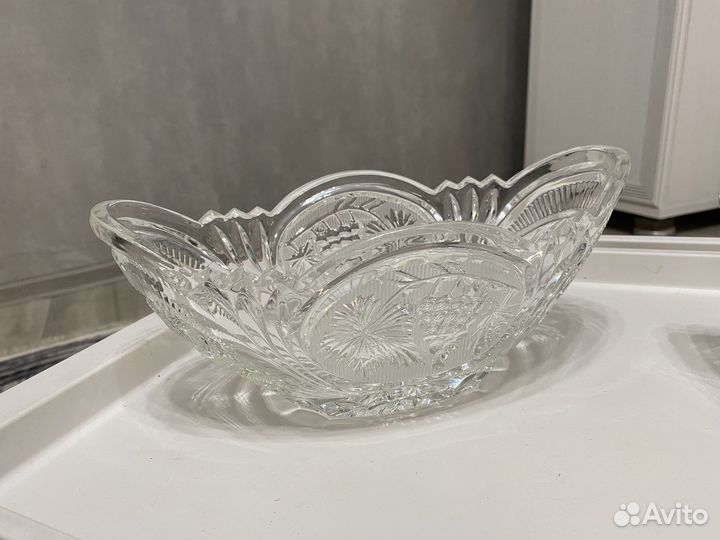 Хрустальная салатница