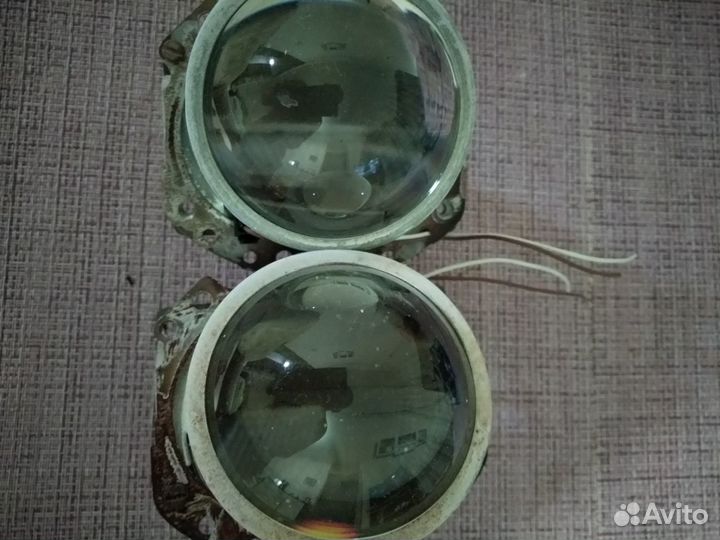 Бигалогеновые линзы, Н7 комплект