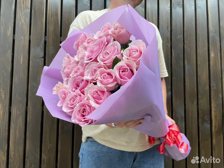 Букет роз 15/25/31/51/101 штука