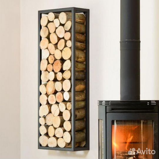 Металлическая дровница