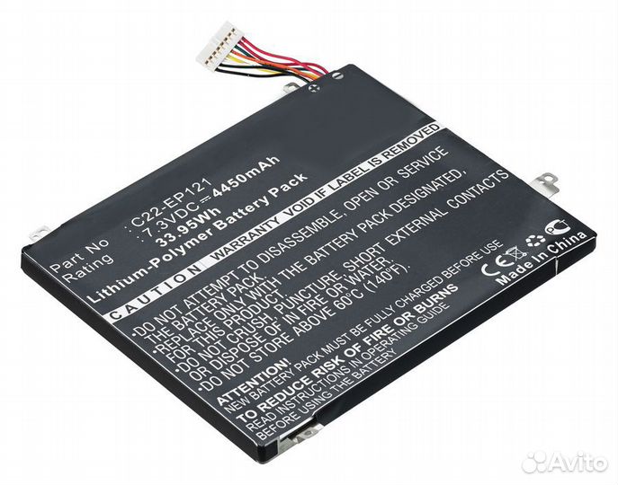 Аккумулятор TPB-065 к Asus Eee Slate B121 (C22-EP1